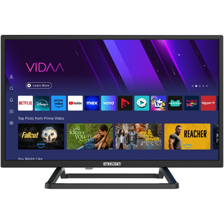 Телевизор LED Smart Star-Light, 24" (60 см), 24DM6600, HD