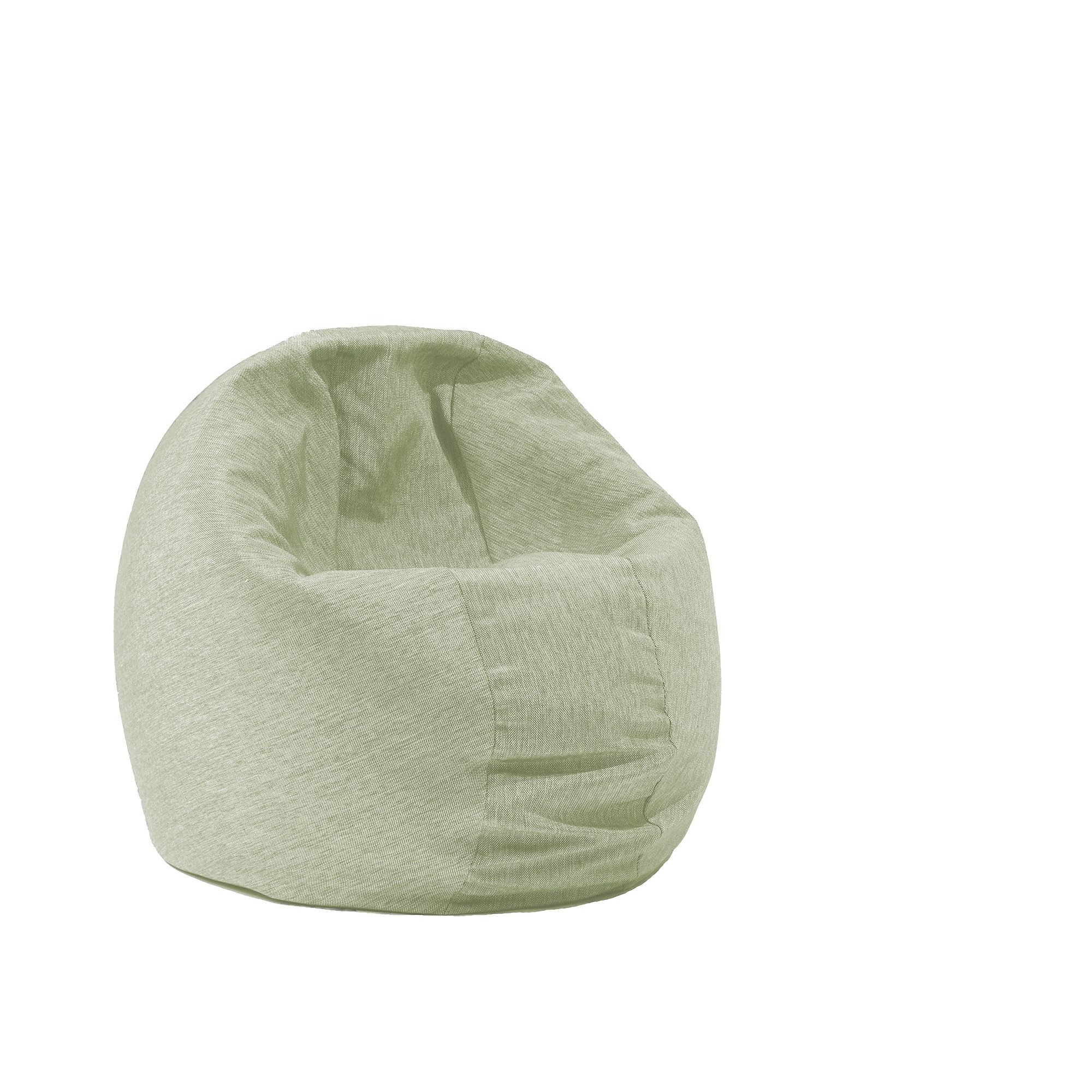 Fotoliu Pufrelax Relaxo (Gama Premium), - Light Olive cu husa detasabila textila, umplut cu perle polistiren