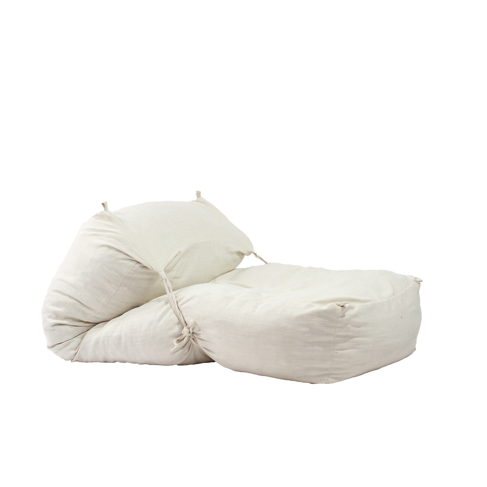 Fotoliu Pufrelax Yoga XL - Lovesack (Gama Premium Rustic) umplut cu fulgi de burete memory mix