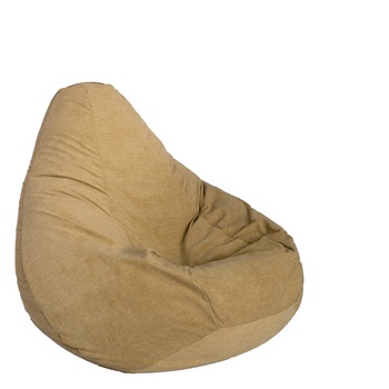 Fotoliu Pufrelax tip Sac Nirvana Grande Gama Premium Textil, Light Olive , husa detasabila, umplut cu perle polistiren Fotoliu Pufrelax tip Sac Nirvana Grande Gama Premium Textil, Light Olive , husa detasabila, umplut cu perle polistiren