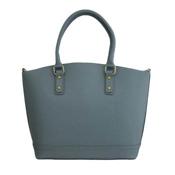 Geanta de dama din piele naturala, Tina, Bleu Geanta de dama din piele naturala, Tina, Bleu