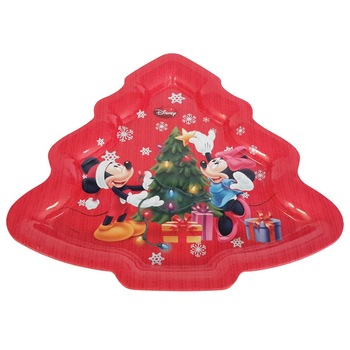 Tava metalica bradut cu Mickey Mouse Tava metalica bradut cu Mickey Mouse