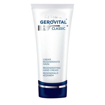 Crema pentru maini Gerovital H3 Classic regeneranta, 100 ml Crema pentru maini Gerovital H3 Classic regeneranta, 100 ml