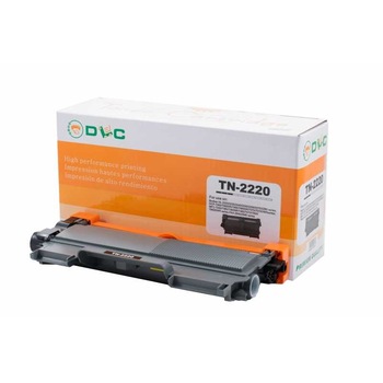 Cartus compatibil toner DLC BROTHER TN2220, 2.6K Cartus compatibil toner DLC BROTHER TN2220, 2.6K
