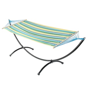 Hamac Kring Bruxelles, negru/multicolor, 300 x 90 x 100 cm