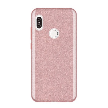 Husa Xiaomi Redmi Note 5 (dual camera), Xiaomi Redmi Note 5 Pro, Sclipici / Glitter, Roz Deschis Husa Xiaomi Redmi Note 5 (dual camera), Xiaomi Redmi Note 5 Pro, Sclipici / Glitter, Roz Deschis