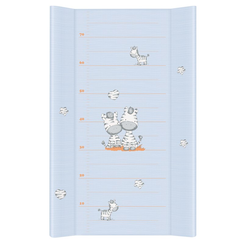 Blat de infasat cu intaritura Zebra Albastru 80x50 cm