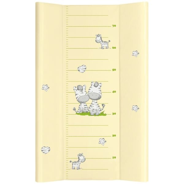 Blat de infasat cu intaritura Zebra Galben 80x50 cm