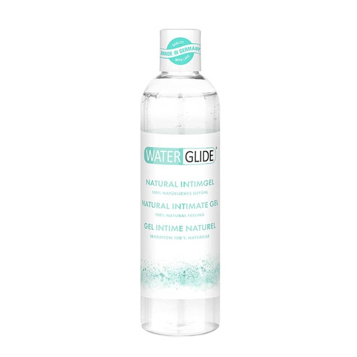 Lubrifiant, pe baza de apa, Waterglide Natural Intimate Gel, 300ml