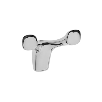 Cuier modern B0, crom, H:58.5 mm, ZnAl Cuier modern B0, crom, H:58.5 mm, ZnAl