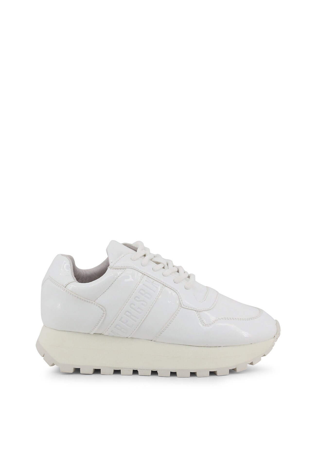 Pantofi sport femei Bikkembergs model FEND-ER_2087-PATENT, Alb, Alb