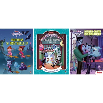 Pachet pentru copii, Vampirina, 3 carti Pachet pentru copii, Vampirina, 3 carti
