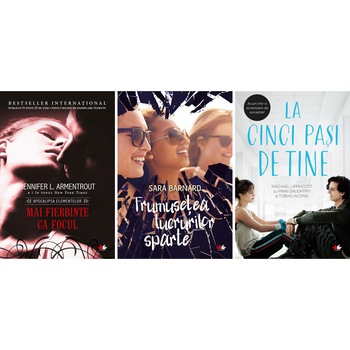 Pachet fictiune, Young adult, 3 carti Pachet fictiune, Young adult, 3 carti