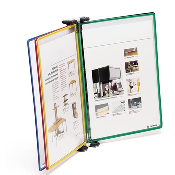 Suport de perete A4 echipat cu 5 folii pivotante Tarifold (414159) Suport de perete A4 echipat cu 5 folii pivotante Tarifold (414159)