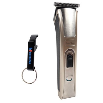 Set Masina profesionala de tuns contur, cu acumulator si cablu BravoShop + Breloc BravoShop Cadou, GM657BVS Set Masina profesionala de tuns contur, cu acumulator si cablu BravoShop + Breloc BravoShop Cadou, GM657BVS