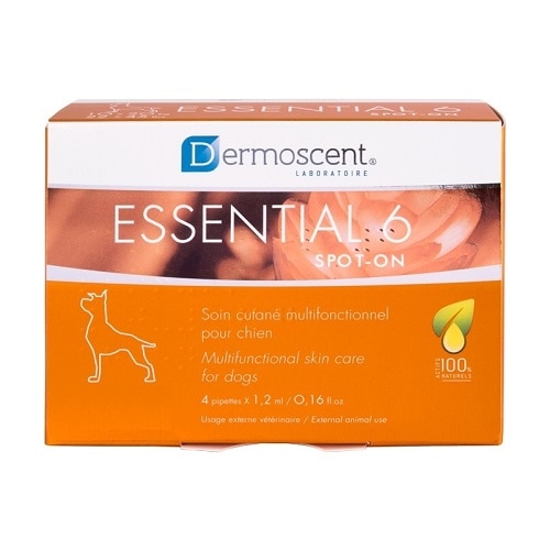 Pipete pentru caini, Dermoscent Essential 6 Spot-On, 20-40 kg, 4 buc