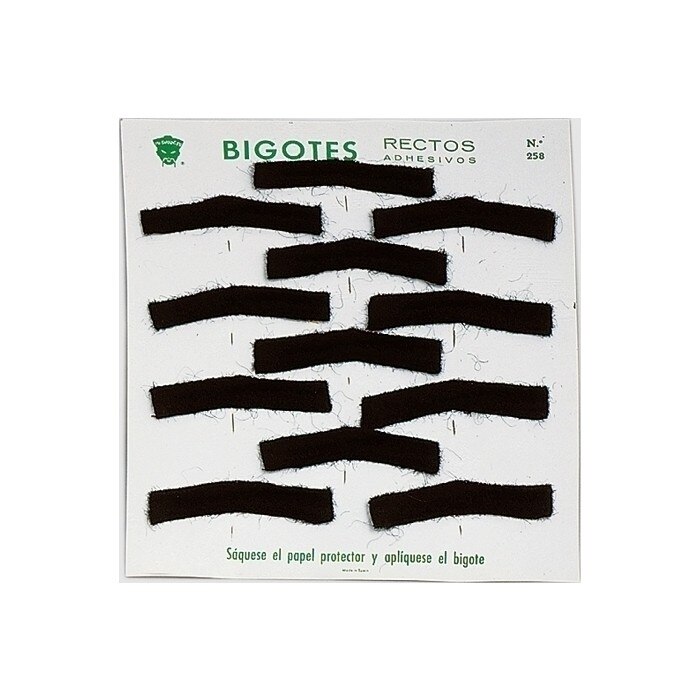 Mustata dreapta, Negru