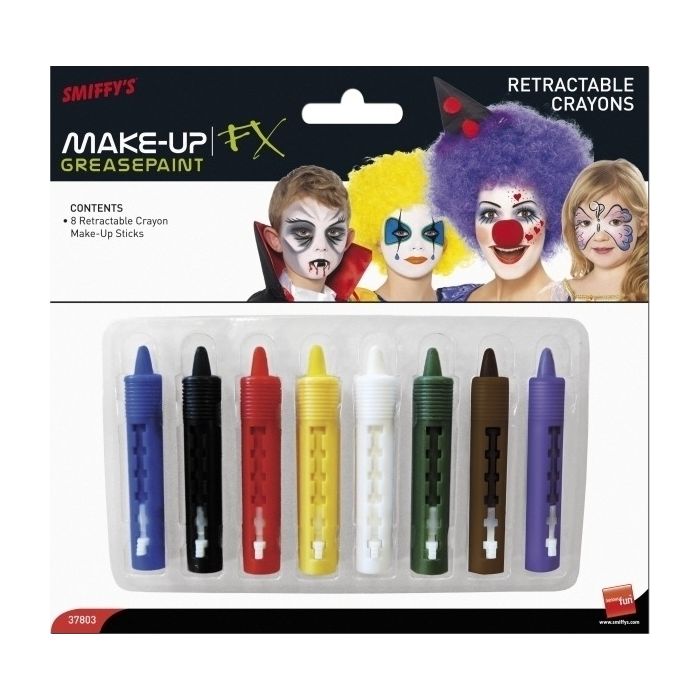 Set 8 Creioane Machiaj, Multicolor