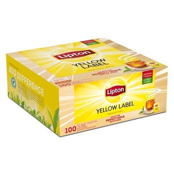 Ceai Lipton Yellow Label 100 plicuri Ceai Lipton Yellow Label 100 plicuri