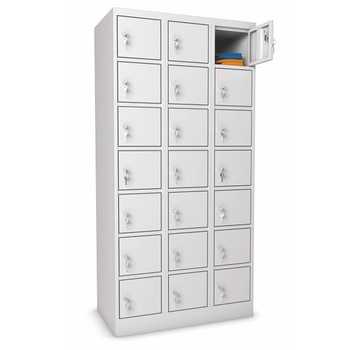 Dulap metalic pastrare valori cu 21 compartimente, 900x500x1800 mm, EXTRA Dulap metalic pastrare valori cu 21 compartimente, 900x500x1800 mm, EXTRA