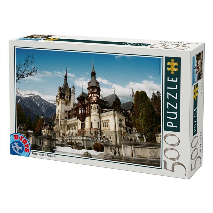 Puzzle D-Toys Romania 500 piese