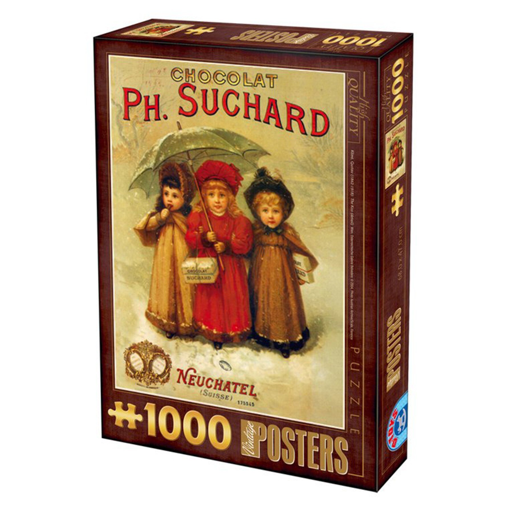 Puzzle D-Toys postere de colectie 1000 piese