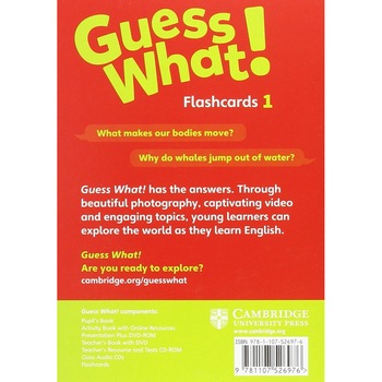 Guess What! Level 1 Flashcards (pack of 95) British English, Susannah Reed Guess What! Level 1 Flashcards (pack of 95) British English, Susannah Reed