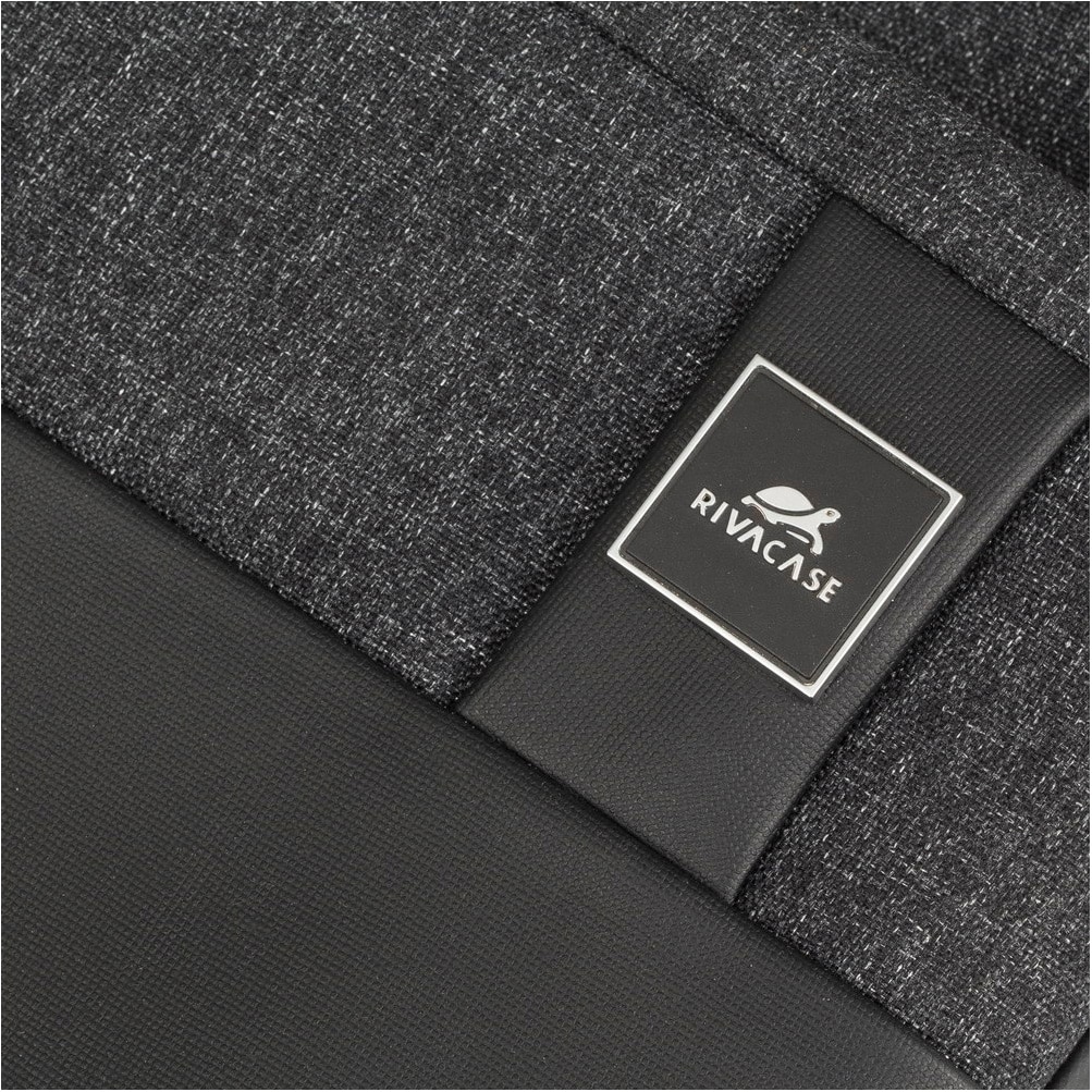 Geanta Laptop RIVACASE 8823, 13.3", poliuretan, negru