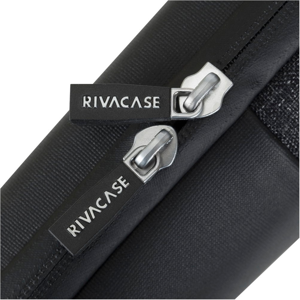 Geanta Laptop RIVACASE 8823, 13.3", poliuretan, negru