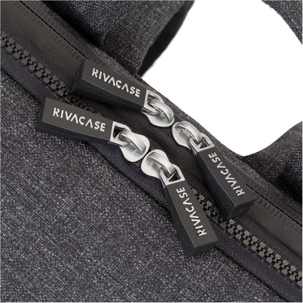 Раница за лаптоп Rivacase 8825, 13.3", Полиуретан, Черна - eMAG.bg