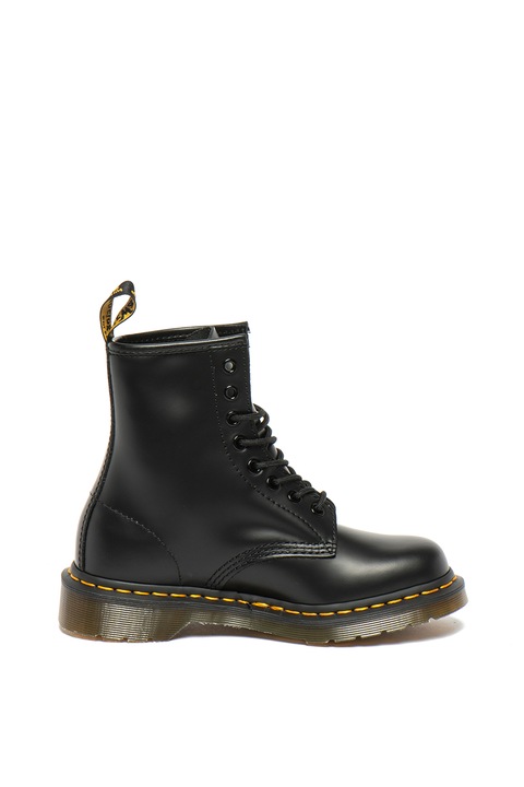 Dr. Martens, Bocanci de piele 1460, Negru, 6