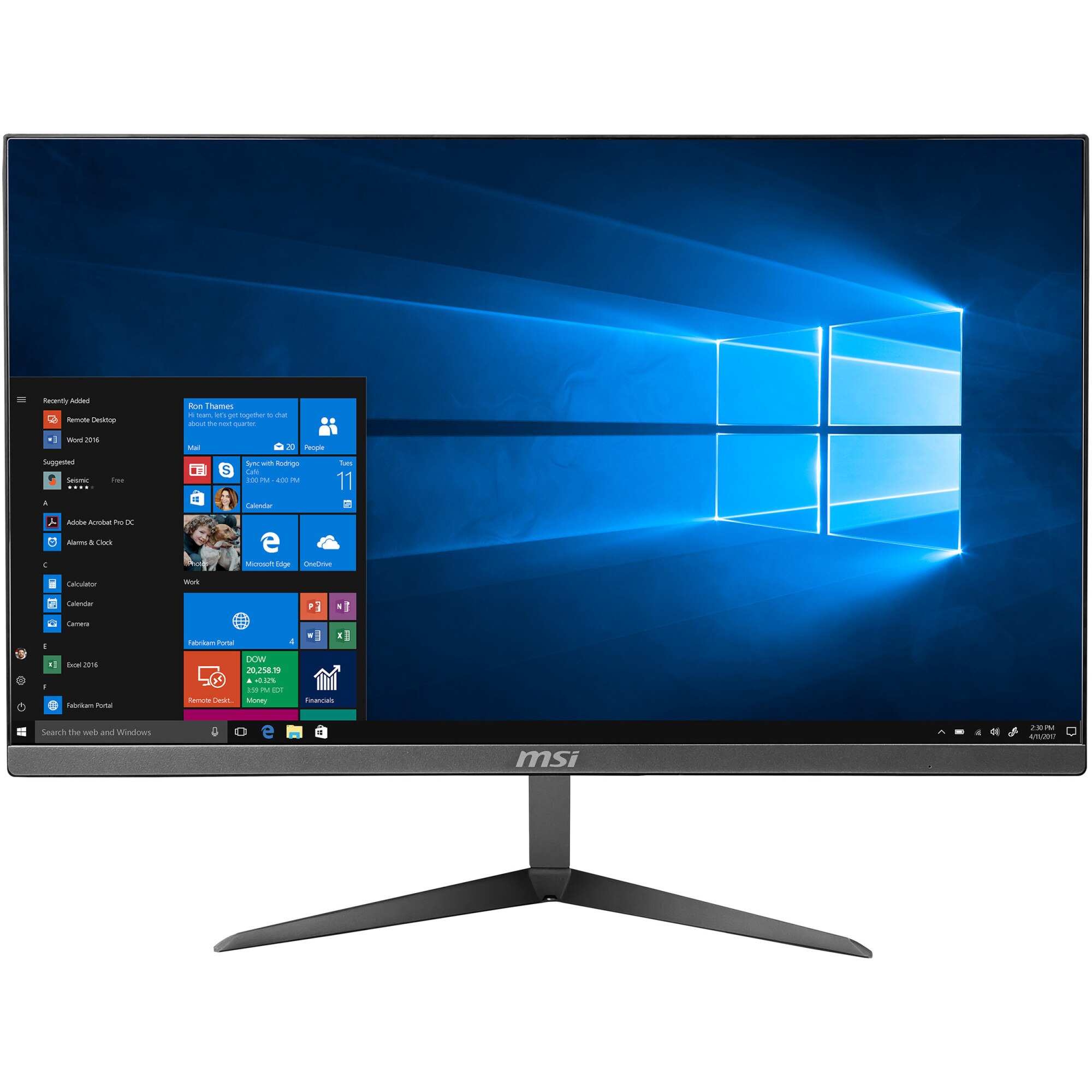 MSI Pro 24X 7M 223EU All in One Asztali számítógép, Intel MSI Pro 24X 7M 223EU All in One Asztali számítógép, Intel