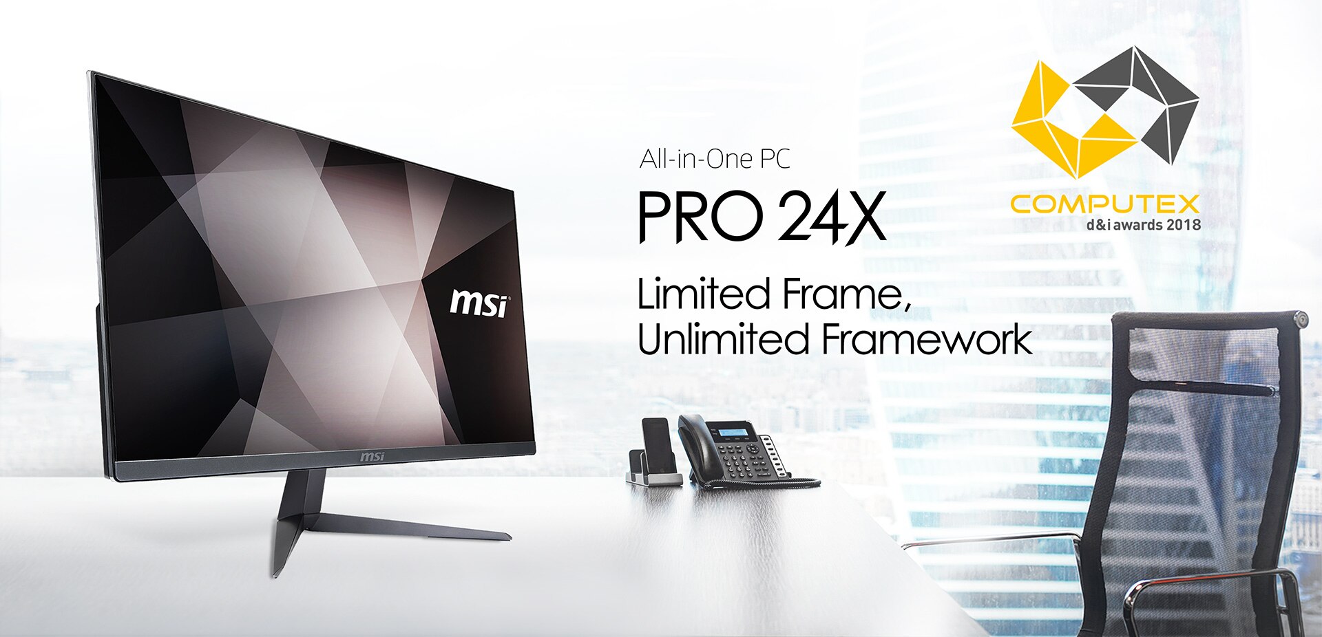 MSI Pro 24X 7M 223EU All in One Asztali számítógép, Intel MSI Pro 24X 7M 223EU All in One Asztali számítógép, Intel