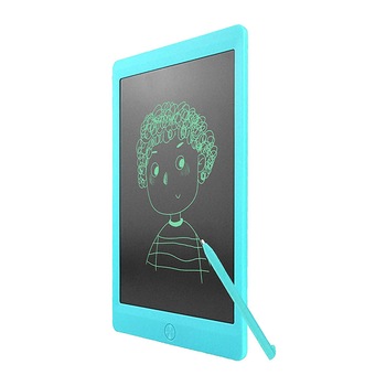 Tableta digitala 10 inch pentru scris si desenat cu ecran LCD, albastru Tableta digitala 10 inch pentru scris si desenat cu ecran LCD, albastru