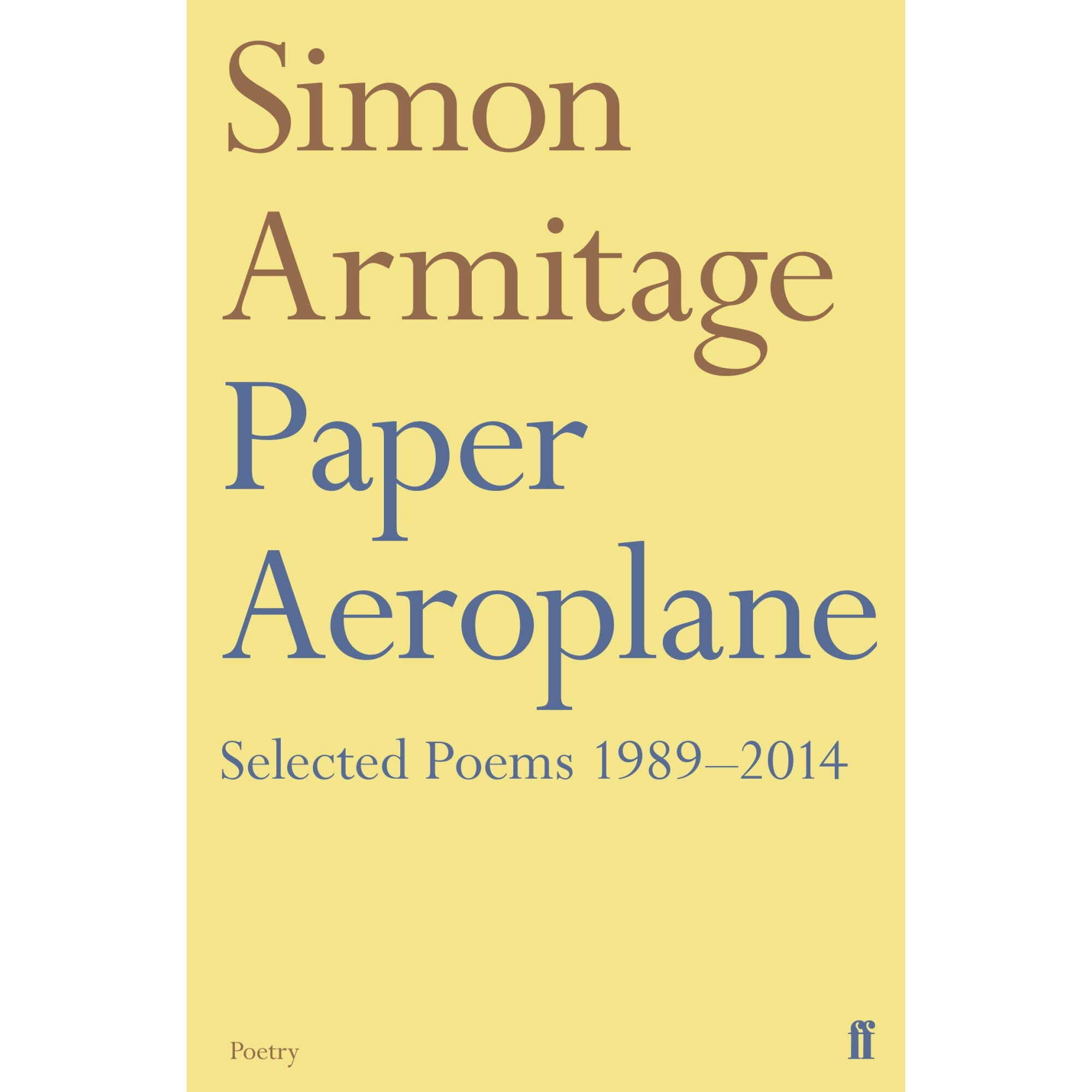 Paper Aeroplane - Simon Armitage