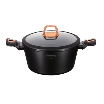 Cratita BerlingerHaus Black Rose Collection MO-9003, inductie, 24 cm Cratita BerlingerHaus Black Rose Collection MO-9003, inductie, 24 cm