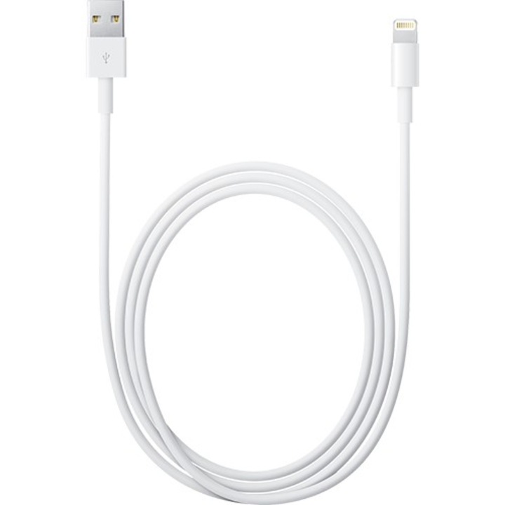 Cablu de date Celly, lightning, alb