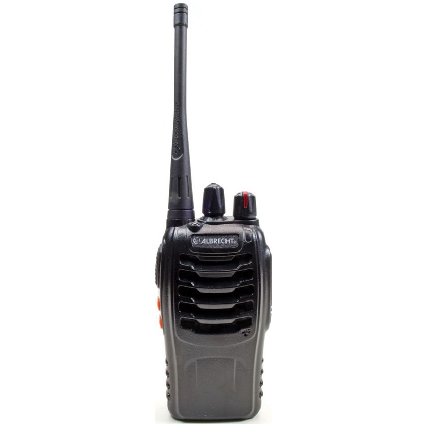 Statie radio PMR portabila Albrecht Tectalk Worker 2 set cu 2buc Cod 29835 include Microfon cu difuzor