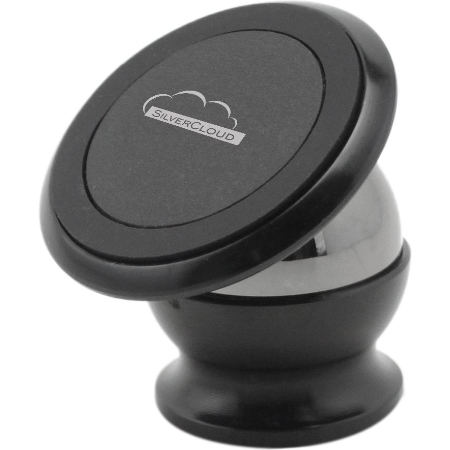 Suport magnetic pentru telefon mobil Silvercloud Easy Drive 360 aplicare pe bord