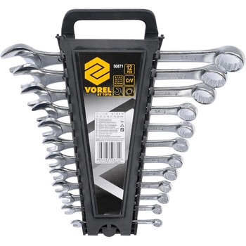 Set 12 chei combinate 6 - 22 mm Vorel 50871 Set 12 chei combinate 6 - 22 mm Vorel 50871