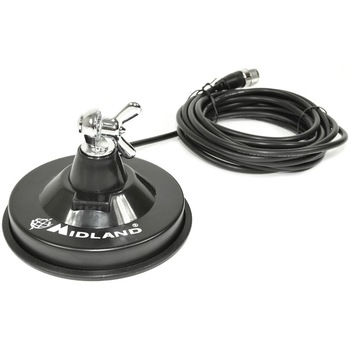 Baza magnetica Midland Marco Polo, 117 mm, cablu 4.4 m, pentru antena DV Baza magnetica Midland Marco Polo, 117 mm, cablu 4.4 m, pentru antena DV