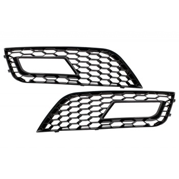 Grile Proiector AUDI A4 B8 facelift (2012-2015) Negru RS4 Design Grile Proiector AUDI A4 B8 facelift (2012-2015) Negru RS4 Design