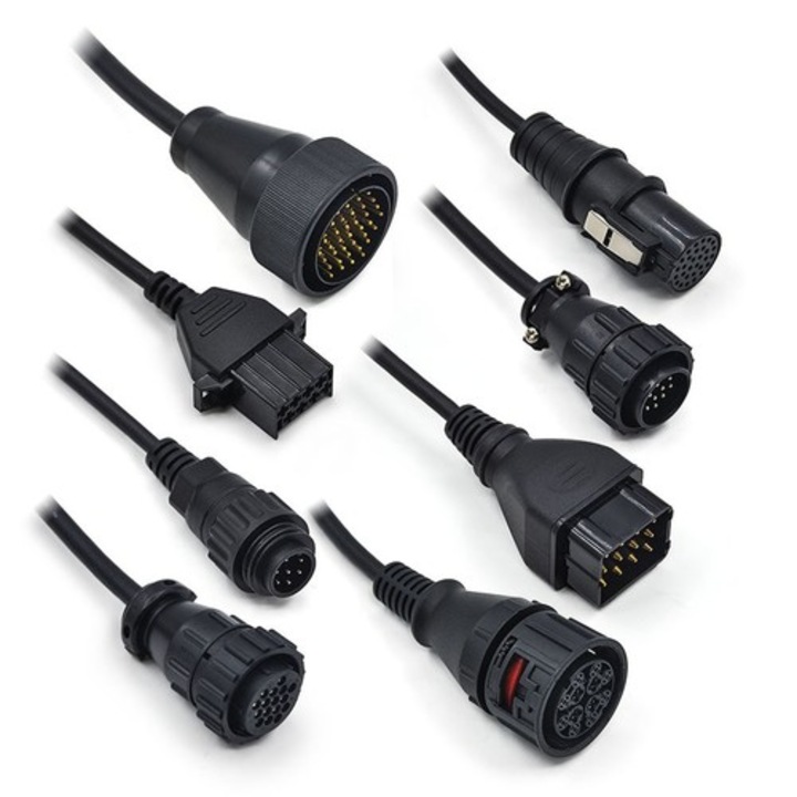 Set 8 cabluri adaptoare CDP TCS pentru autoutilitare si camioane
