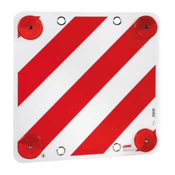 Semnal de gabarit depasit cu catadioptri 50x50cm Semnal de gabarit depasit cu catadioptri 50x50cm