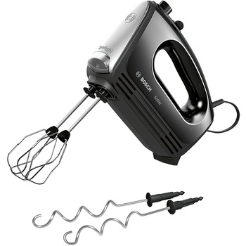 Mixer de mana Bosch MFQ 2520B, 500 W, 4 viteze, Negru Mixer de mana Bosch MFQ 2520B, 500 W, 4 viteze, Negru