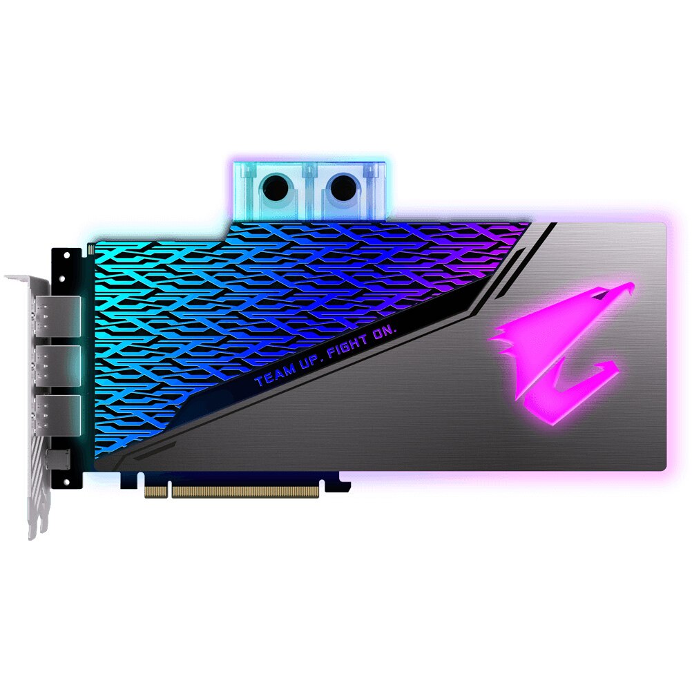 Placa video Gigabyte AORUS GeForce® RTX 2080 SUPER™ WATERFORCE WB, 8GB GDDR6, 256-bit