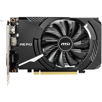 Placa video MSI GeForce® GTX 1650 AERO ITX OC, 4GB GDDR5, 128-bit Placa video MSI GeForce® GTX 1650 AERO ITX OC, 4GB GDDR5, 128-bit