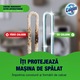 Solutie gel Anticalcar cu rol antibacterian pentru masina de spalat Hygiene+, 15 spalari, Calgon, 0.75l