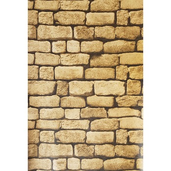Tapet DEGRETS 506-31 simplex Caramida 3D bej, 0.53m x 10.05m, 5.3 mp Tapet DEGRETS 506-31 simplex Caramida 3D bej, 0.53m x 10.05m, 5.3 mp