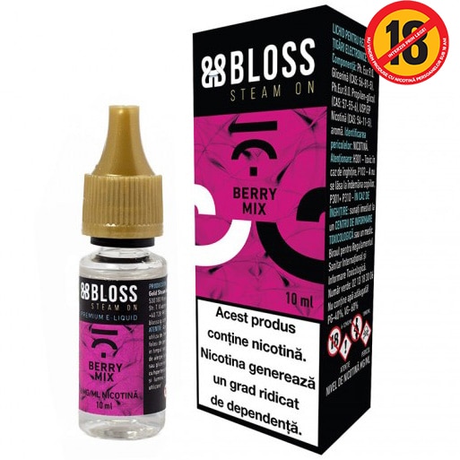 Lichid pentru Tigara Electronica 10ml Bloss Berry Mix 12mg/ml